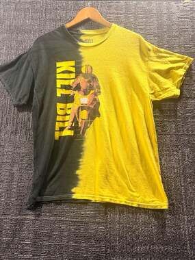 Kill Bill Volume 1 Split Tie Dye Graphic T-Shirt